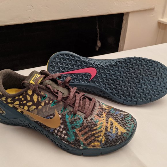Nike Metcon 4 XD Camo Nightshade Sequoia Size 10 - Picture 6 of 10